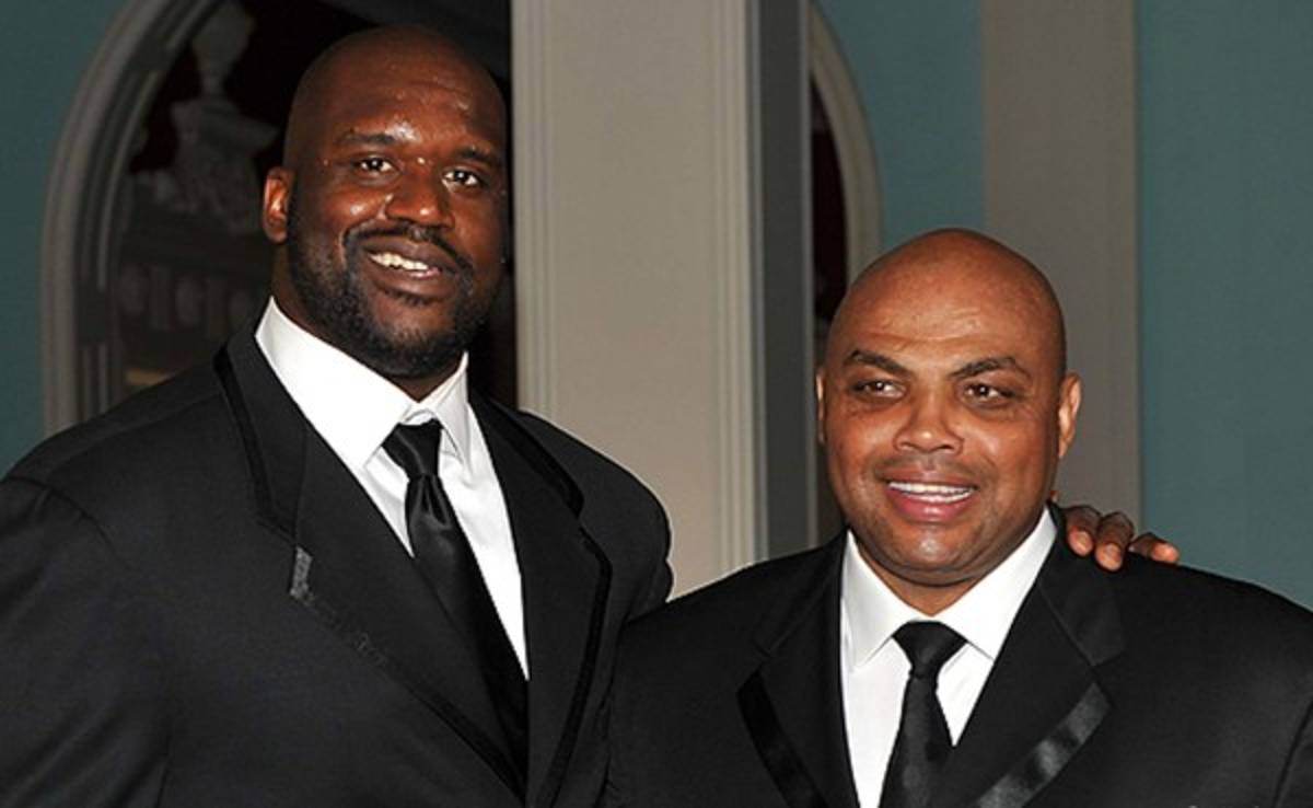 Shaquille O’neal y Charles Barkley 'se pelean' en televisión