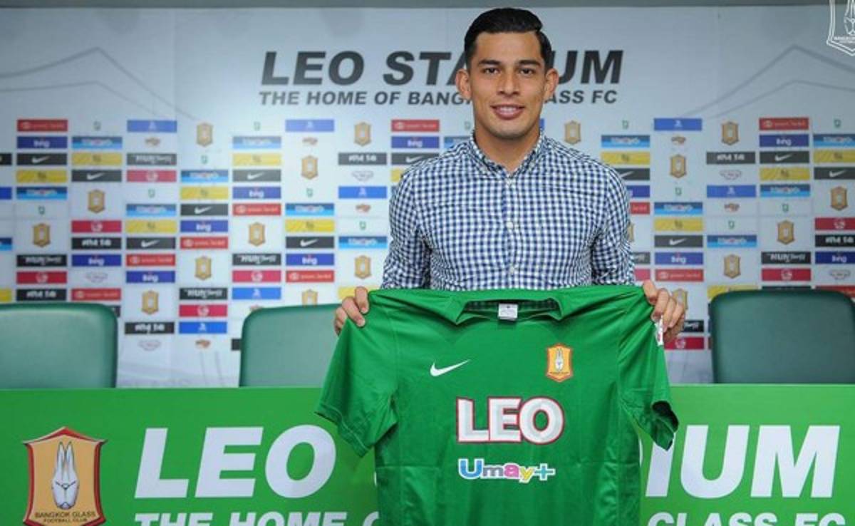 El tico Ariel Rodríguez se estrena como goleador en Tailandia