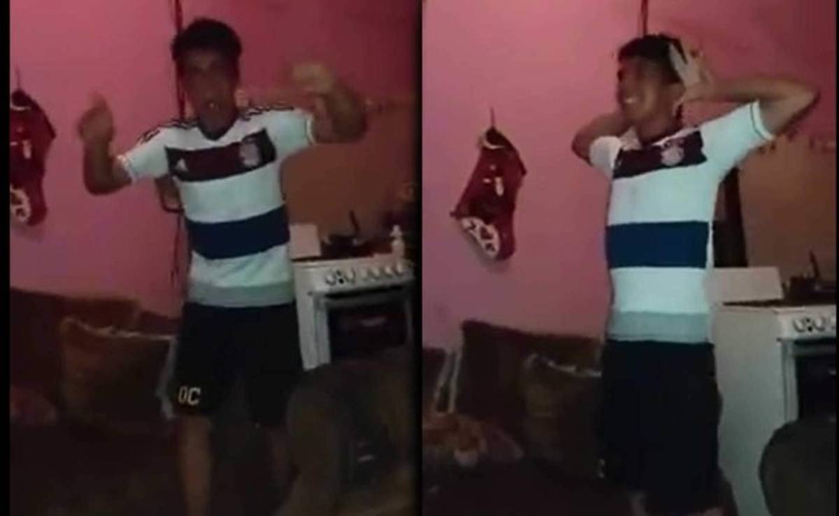 VIDEO: La eufórica y contagiosa celebración de aficionado hondureño