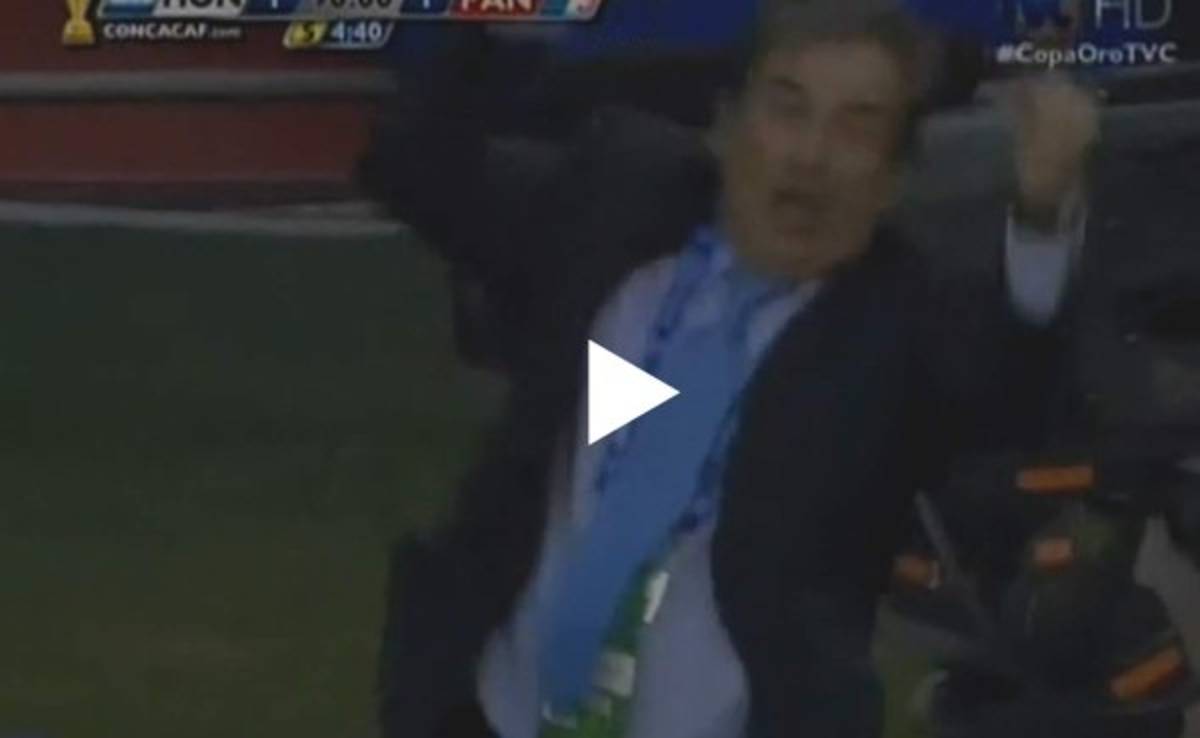 Las celebraciones frustradas de Pinto en goles anulados a Honduras