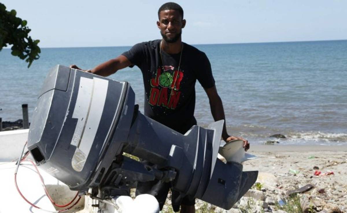 Orental Bodden, el delantero experto en reparación de motores de lanchas