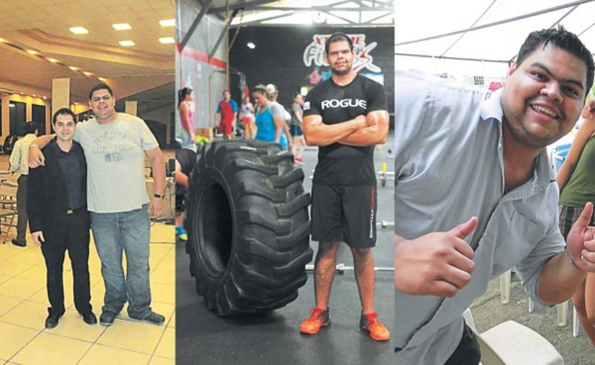 Hondureño se comía 15 baleadas, ahora quiere competir en crossfit