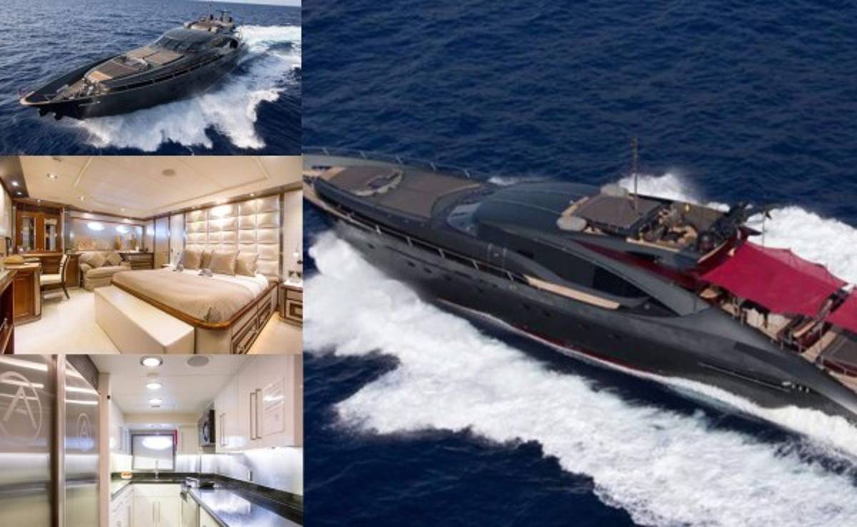 Los lujos del Ascari, el yate que rentó Cristiano Ronaldo