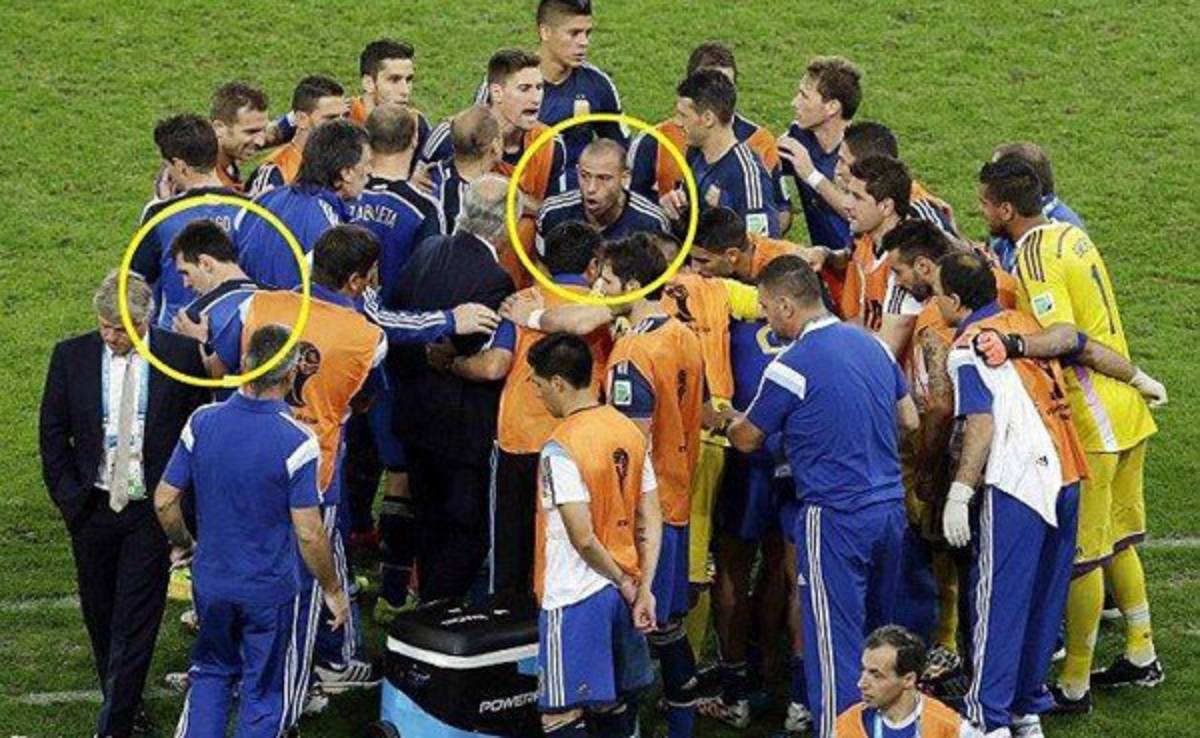 VIDEO: La indiferente actitud de Messi en charla de Sabella