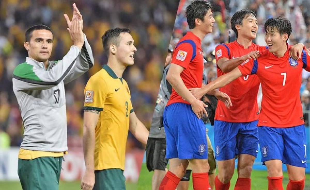 Australia y Corea del Sur disputarán la final de la Copa de Asia