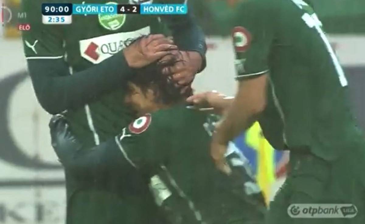 Salvadoreño Rafa Burgos anota en triunfo de Gyori en Hungría