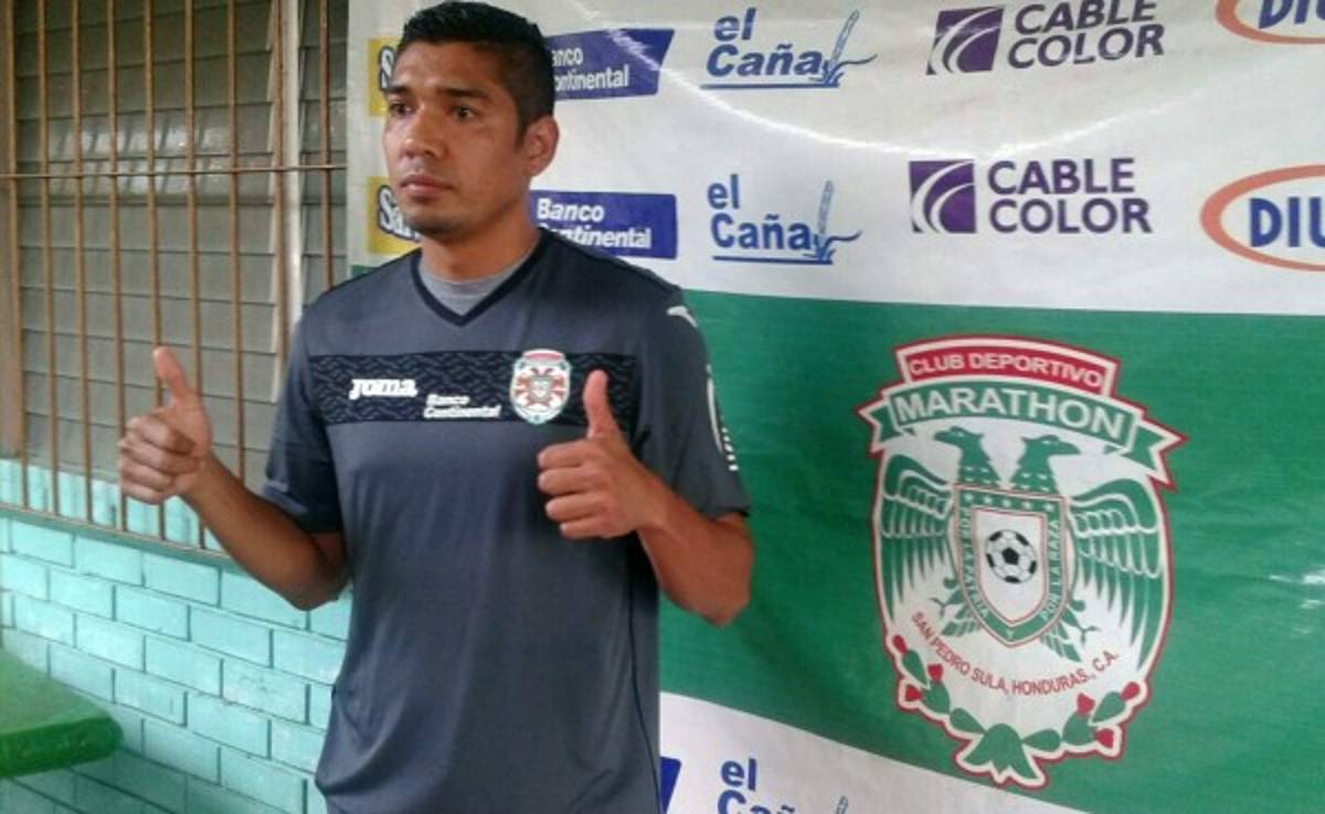 Melvin Valladares es presentado con Marathón y realiza primer entreno