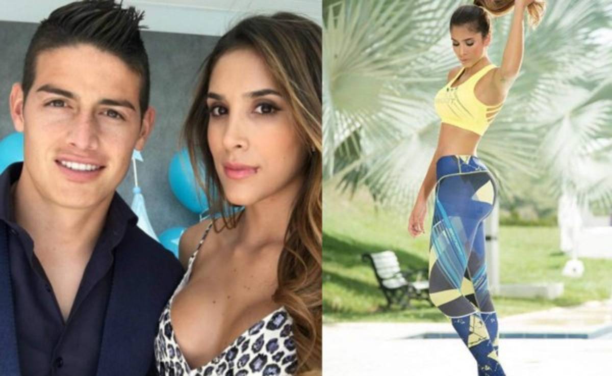 La gran evolución física que está teniendo la esposa de James Rodríguez