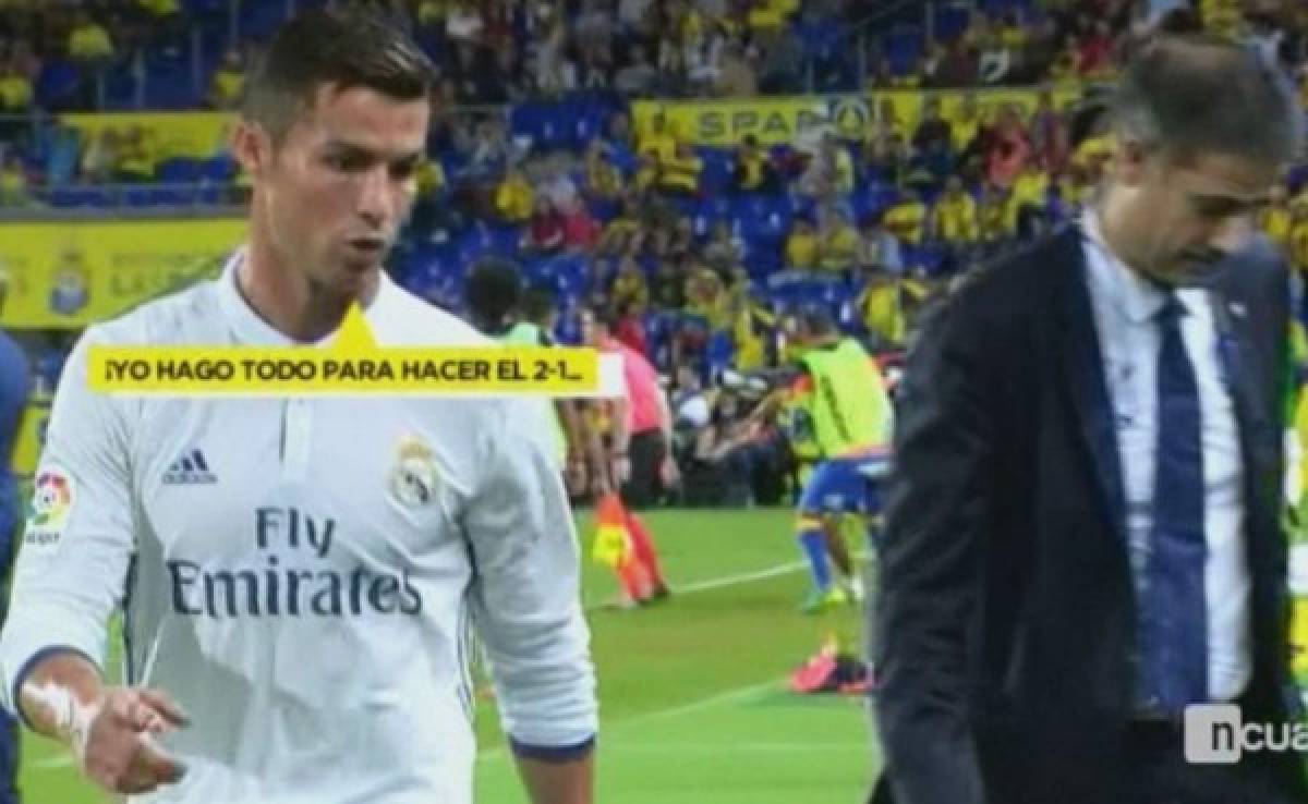 Cristiano Ronaldo tras ser sustituido: 'Su put... madre'