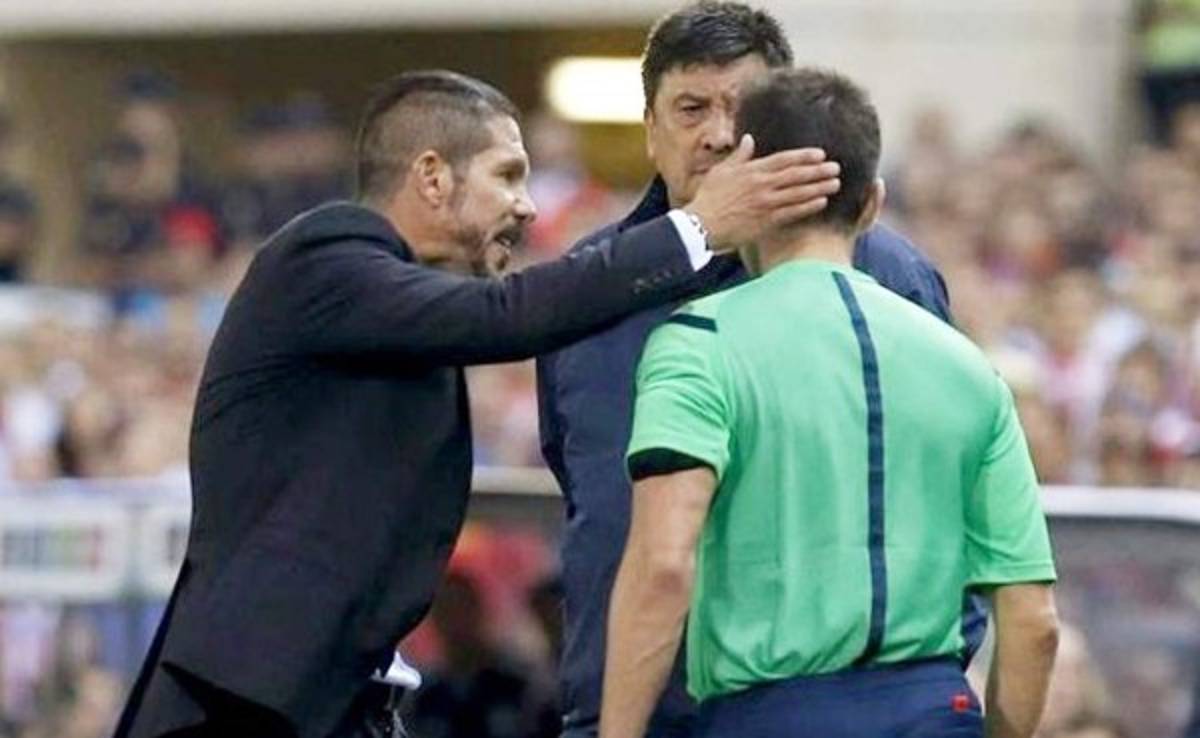 Simeone, suspendido con un total de ocho partidos por cuatro sanciones