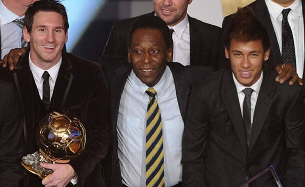 Pelé: 'Messi en la selección argentina no es lo mismo'