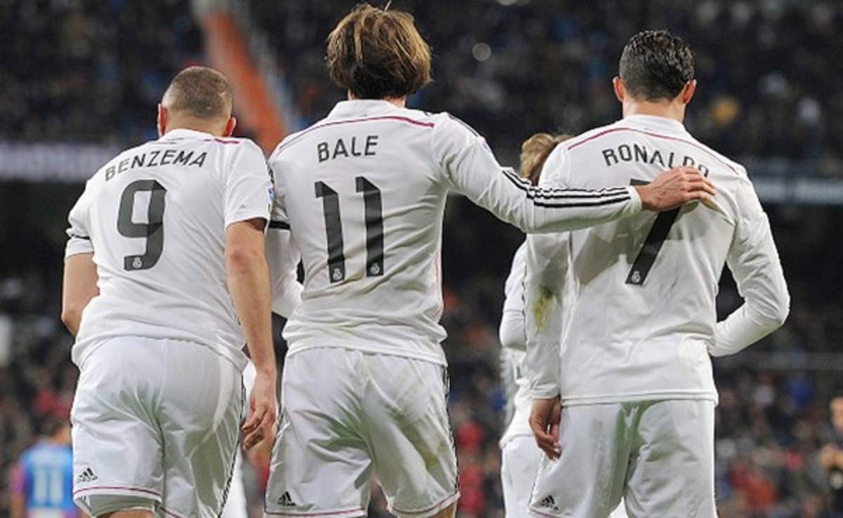 El Real Madrid vuelve a tener completa a la 'BBC'