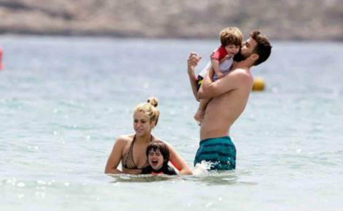 Las vacaciones de Shakira y Gerard Piqué en Ibiza