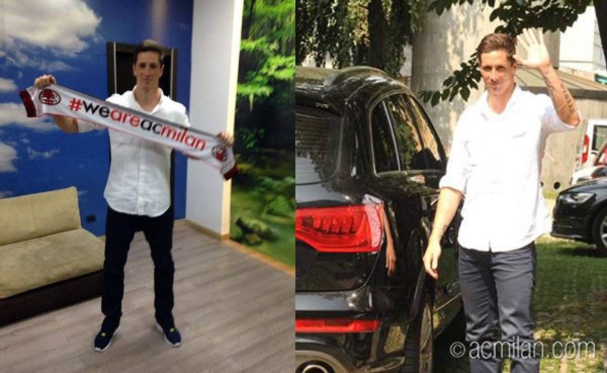 Fernando Torres: 'Sería un gran privilegio vestir el número 9 con el Milan'