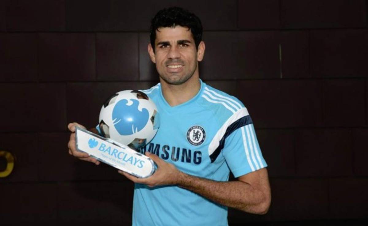 Diego Costa, mejor delantero del mes de agosto en Inglaterra