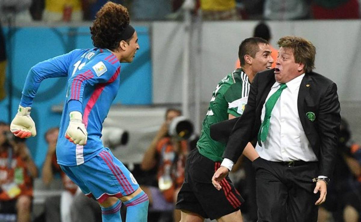 VIDEO: La eufórica celebración del técnico Miguel Herrera