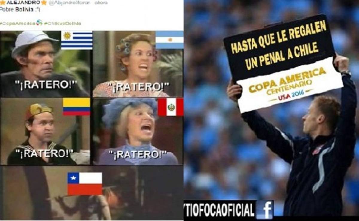 Los imperdibles memes: Se burlan de Chile y su ayuda arbitral