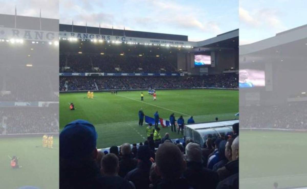 FOTOS: Así le rindieron homenaje a Arnold Peralta en Escocia