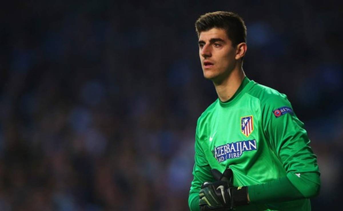 Arquero Thibaut Courtois se despide del Atlético de Madrid