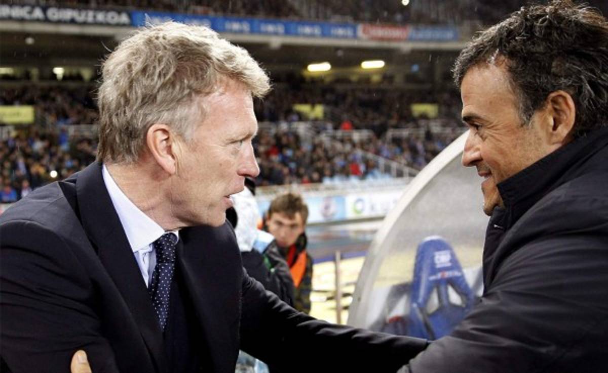 David Moyes dice que esperaba la suplencia de Messi y Neymar