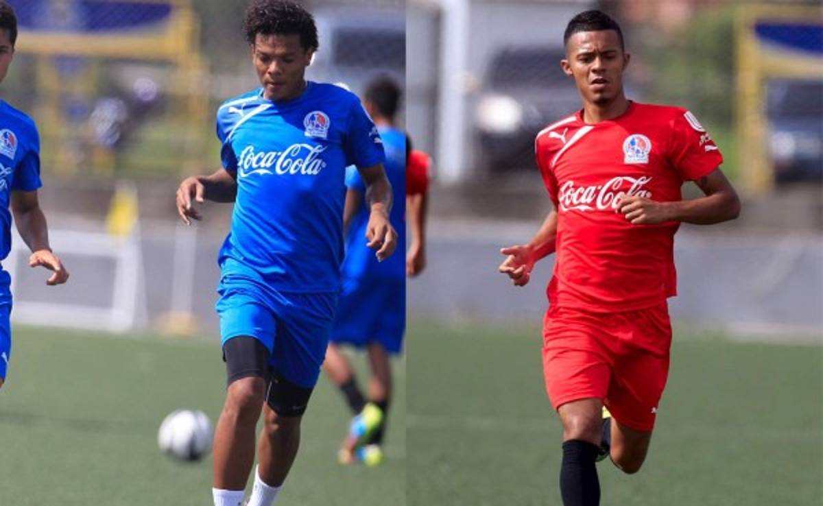 David Meza y Bayron Méndez ya entrenan normalmente con Olimpia