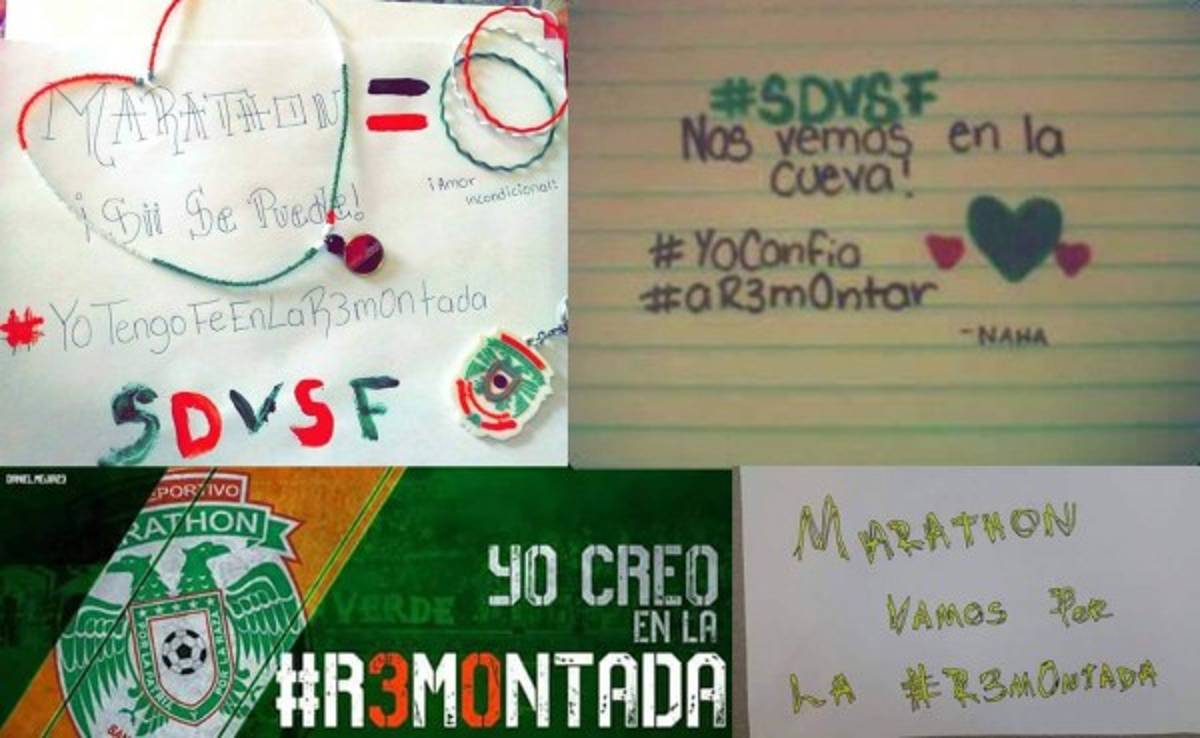 La afición de Marathón cree en la remontada ante Real España