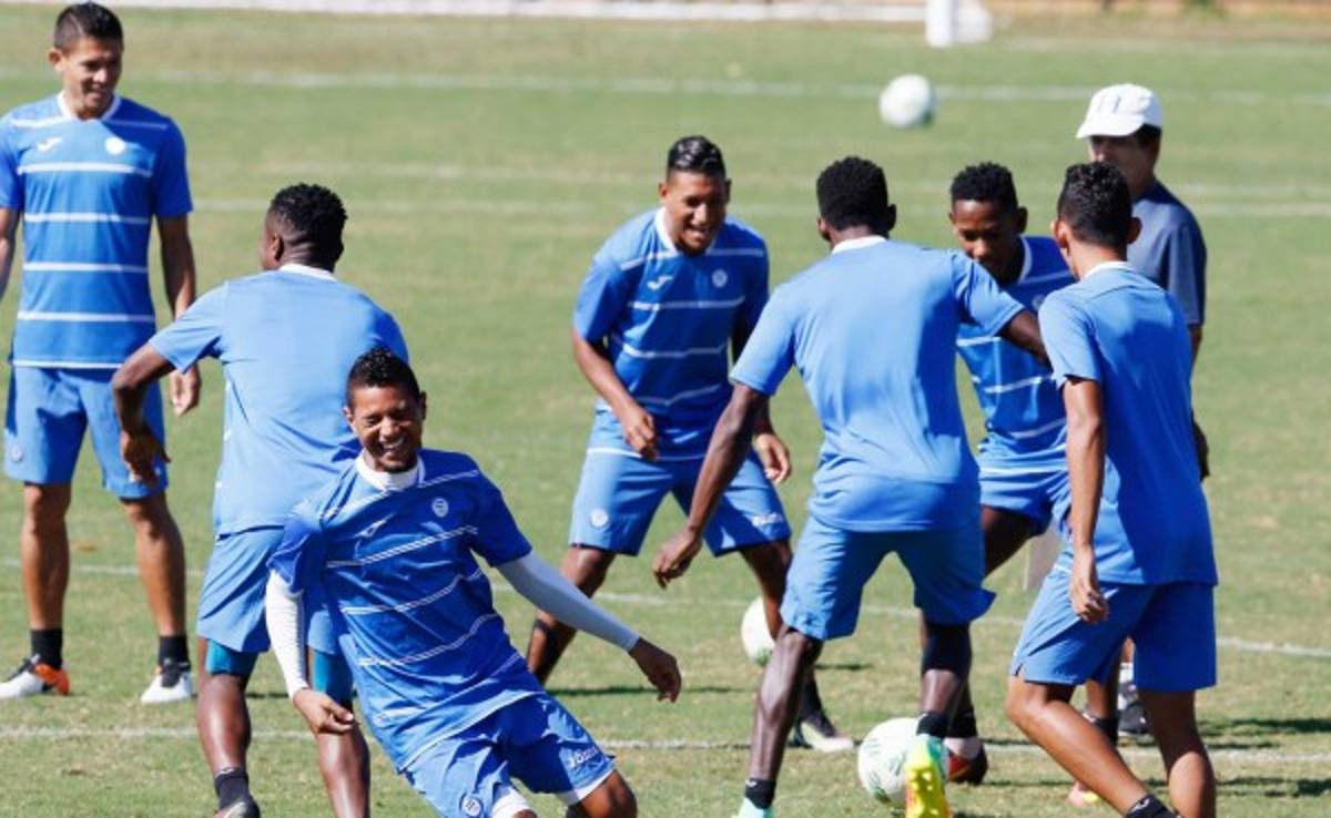 Honduras, con la moral a tope previo al duelo contra Argentina