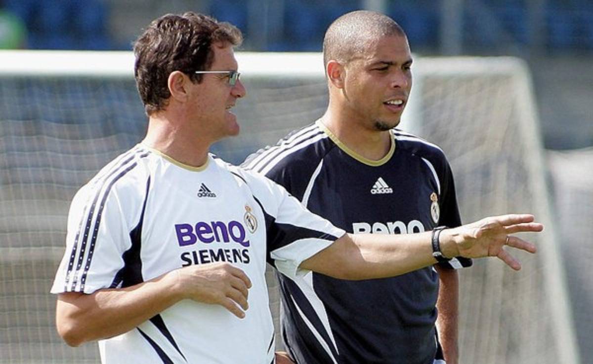 Ronaldo expresa que Capello fue gran técnico, pero anticuado