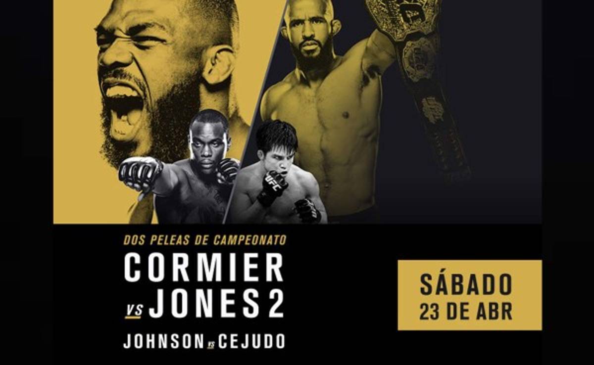 Jones y St-Preux buscarán hoy el cinturón en la UFC 197
