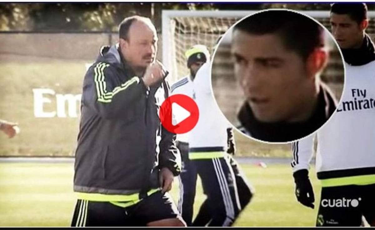 VIDEO: Las miradas de Cristiano Ronaldo a Rafa Benítez en Australia