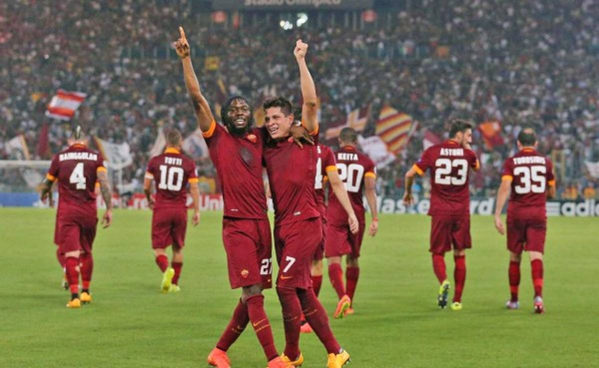 La Roma arrolla a un CSKA Moscú prácticamente invisible