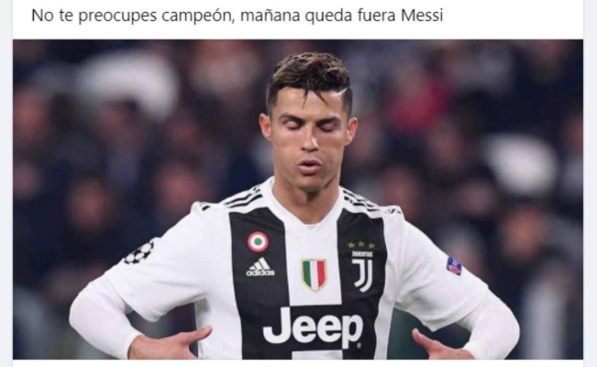 Los memes destrozan a Cristiano Ronaldo y a la Juventus tras quedar otra vez eliminados de la Champions