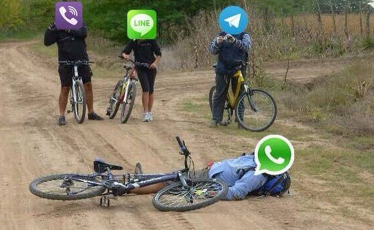 Redes sociales despiden el 2015 con burlas a Whatsapp por su caída