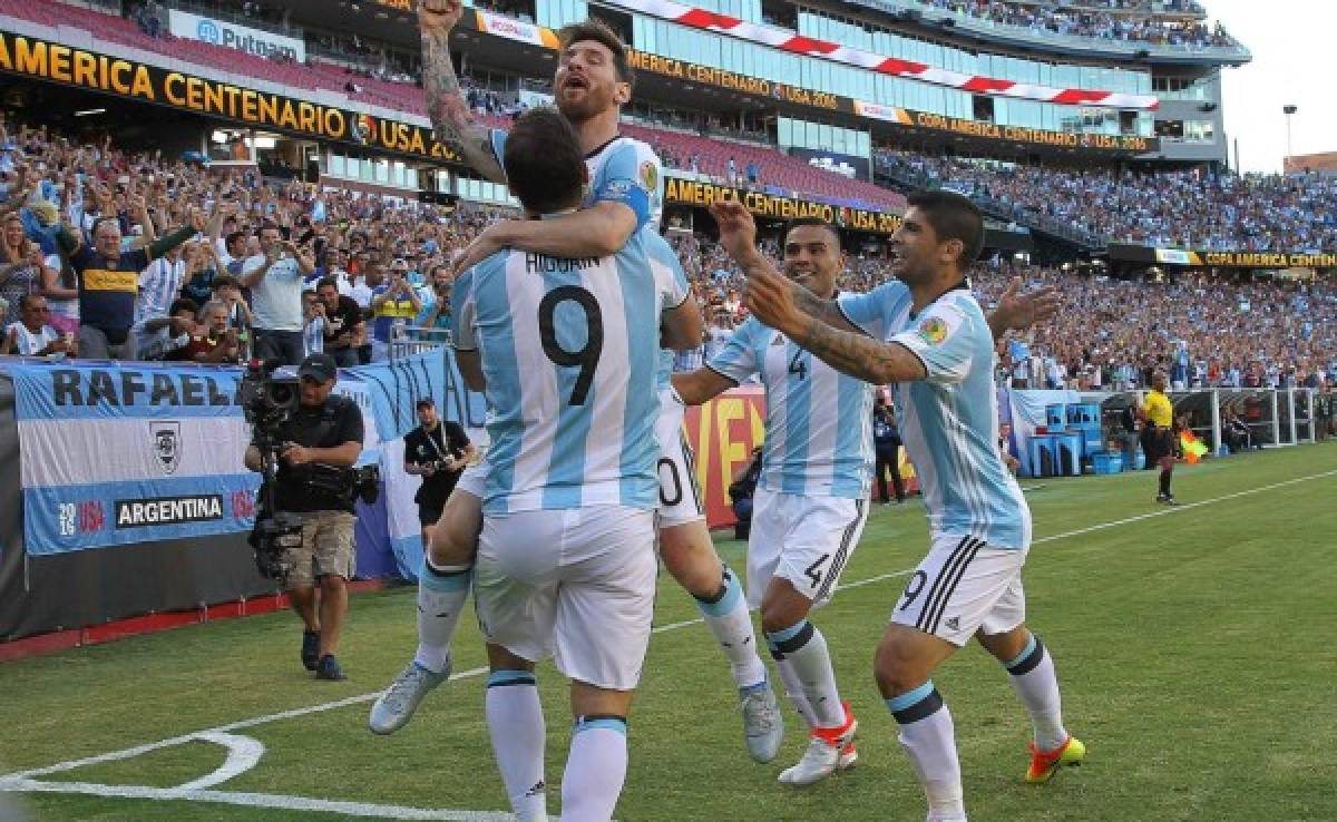 Argentina consigue el boleto a semifinales de la Copa América goleando a Venezuela