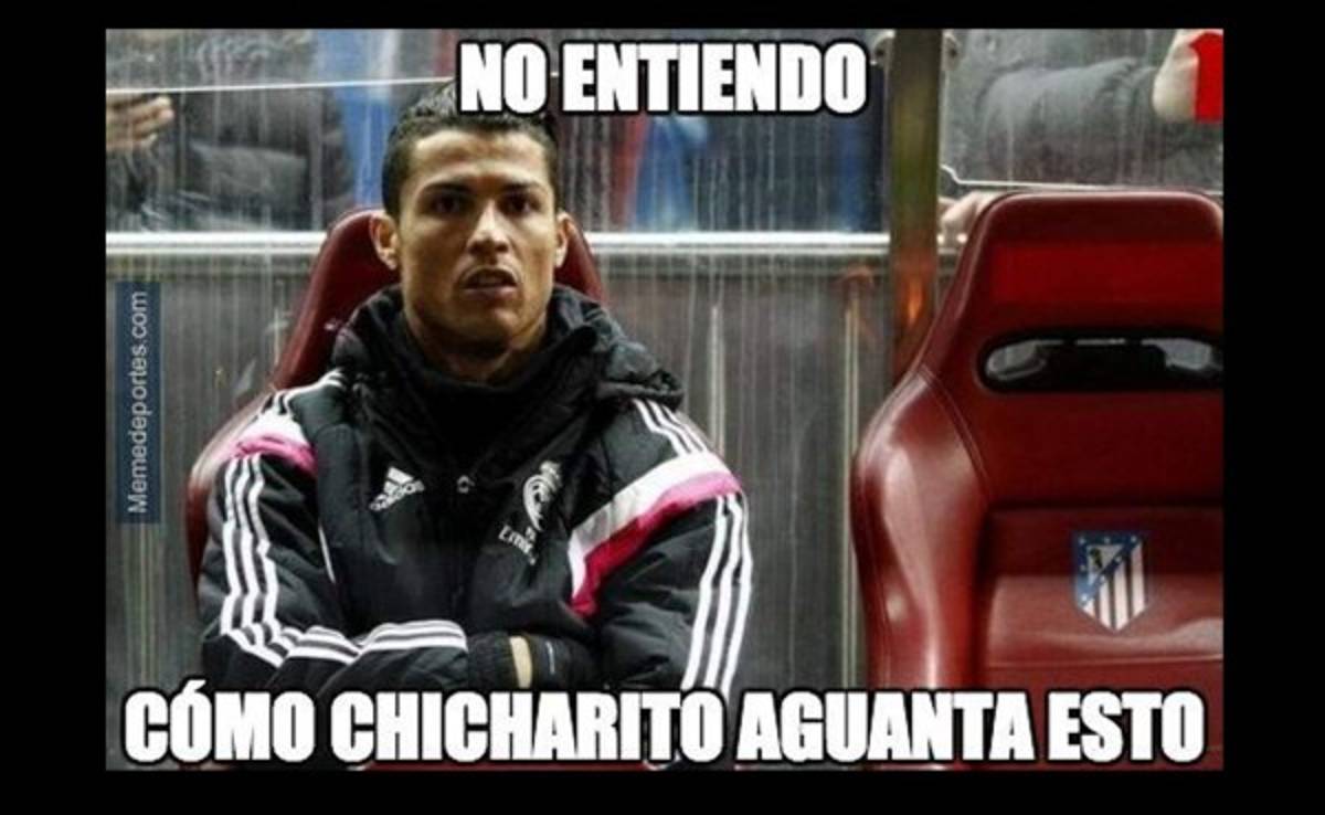 Aficionados se divierten con memes del Atlético Madrid-Real Madrid