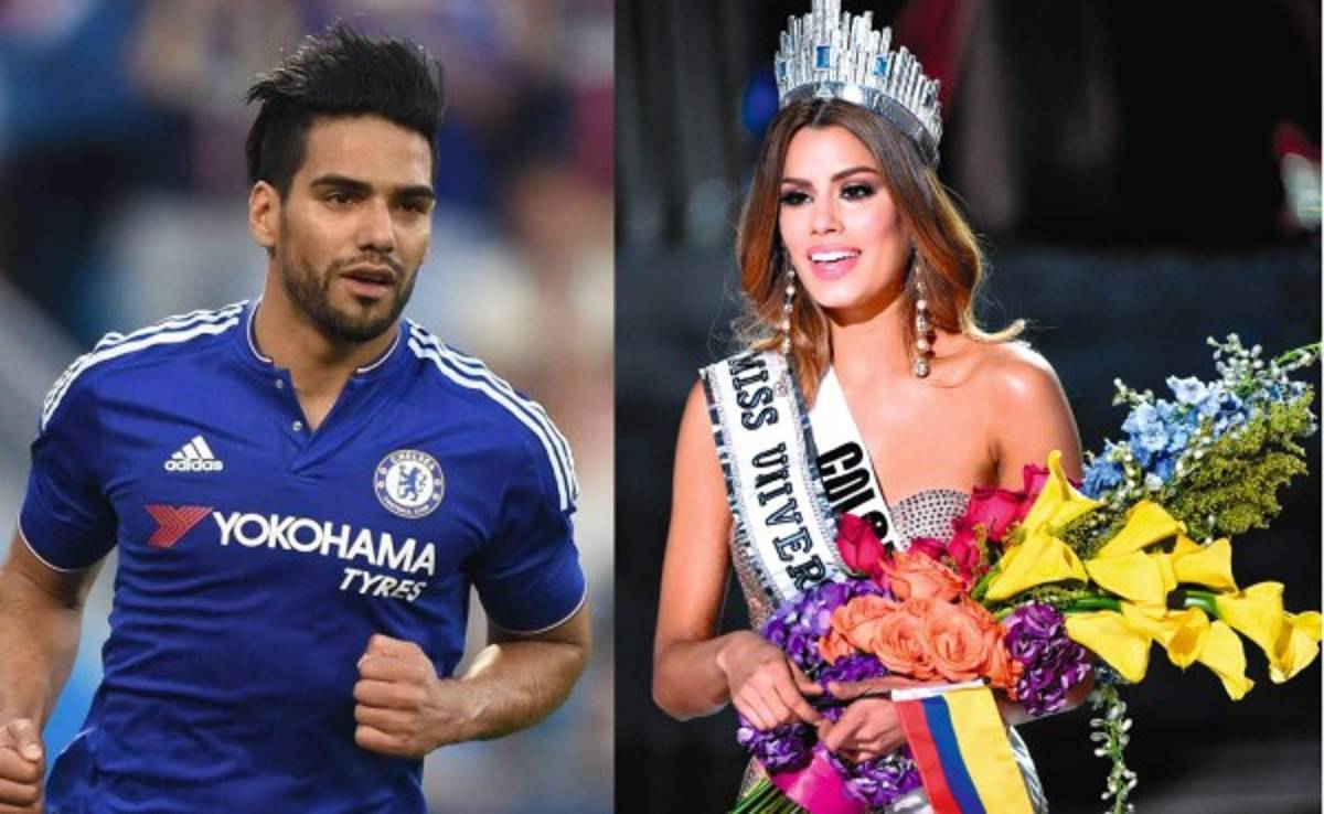 Radamel Falcao y su mensaje de apoyo a la Miss Colombia