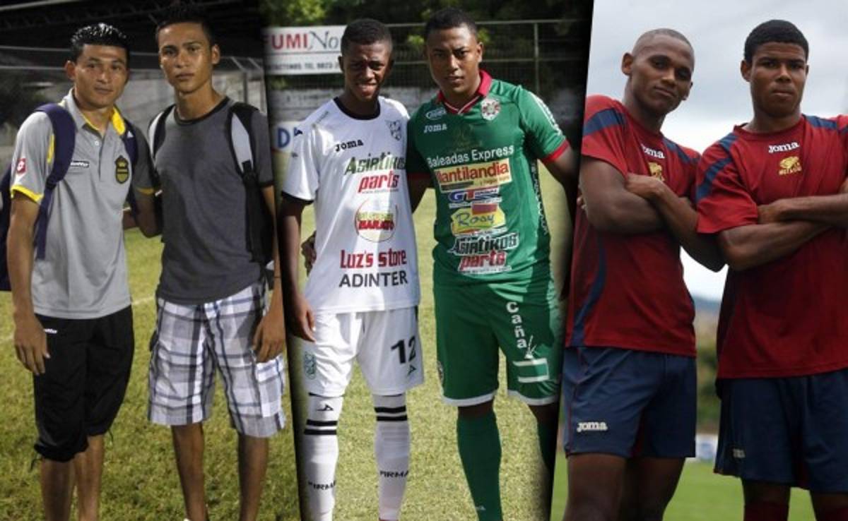¡En familia! Estos son los primos y hermanos del fútbol hondureño