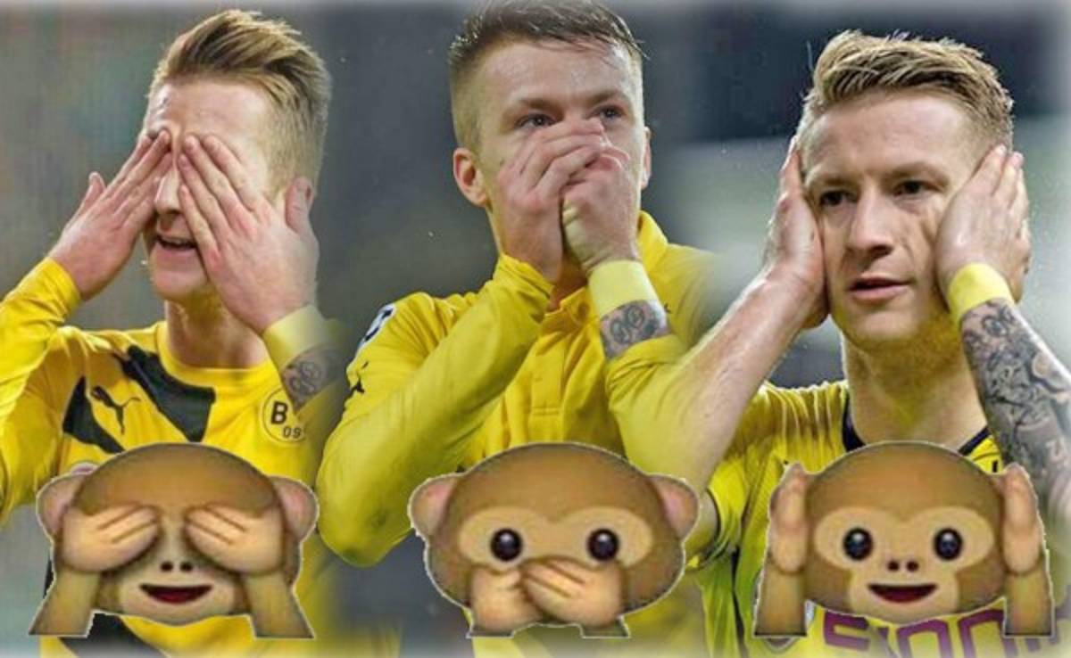Marco Reus y sus celebraciones de emoticones