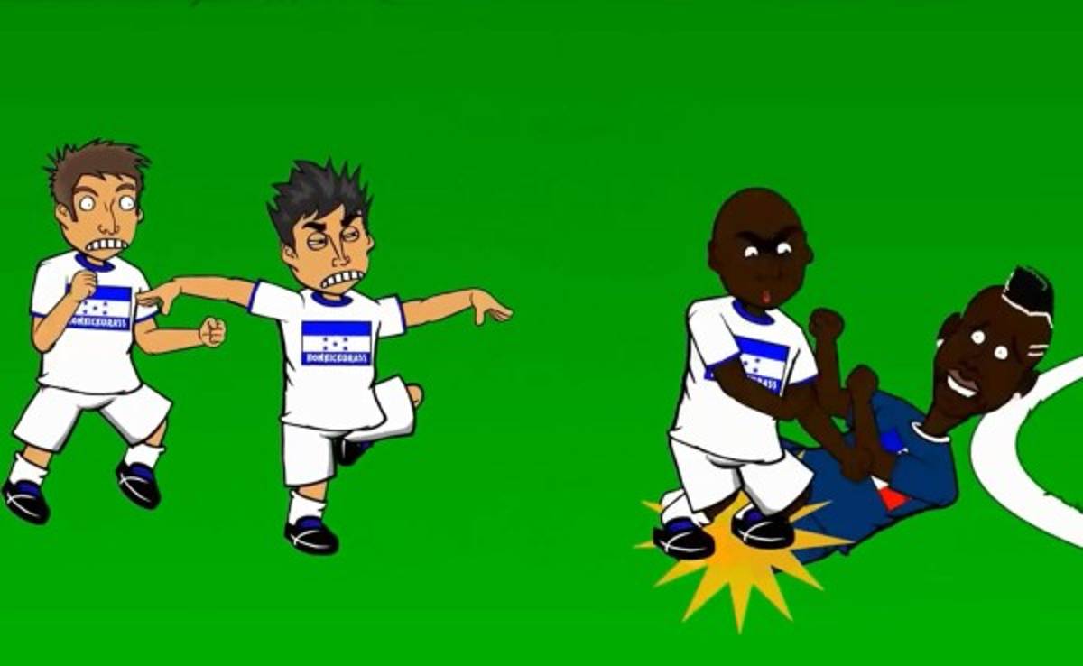 VIDEO: Se burlan de Honduras luego de la derrota con Francia