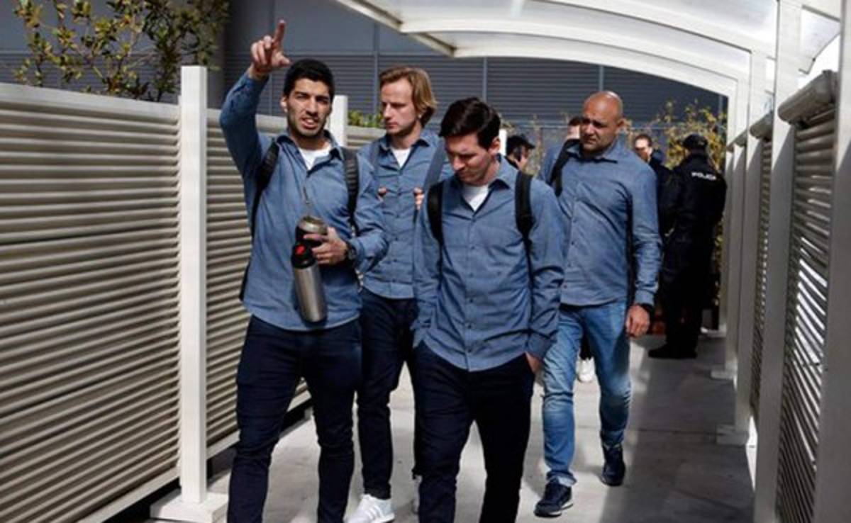 VIDEO: ¿Qué le gritaron a Suárez y Messi para que se enojaran?