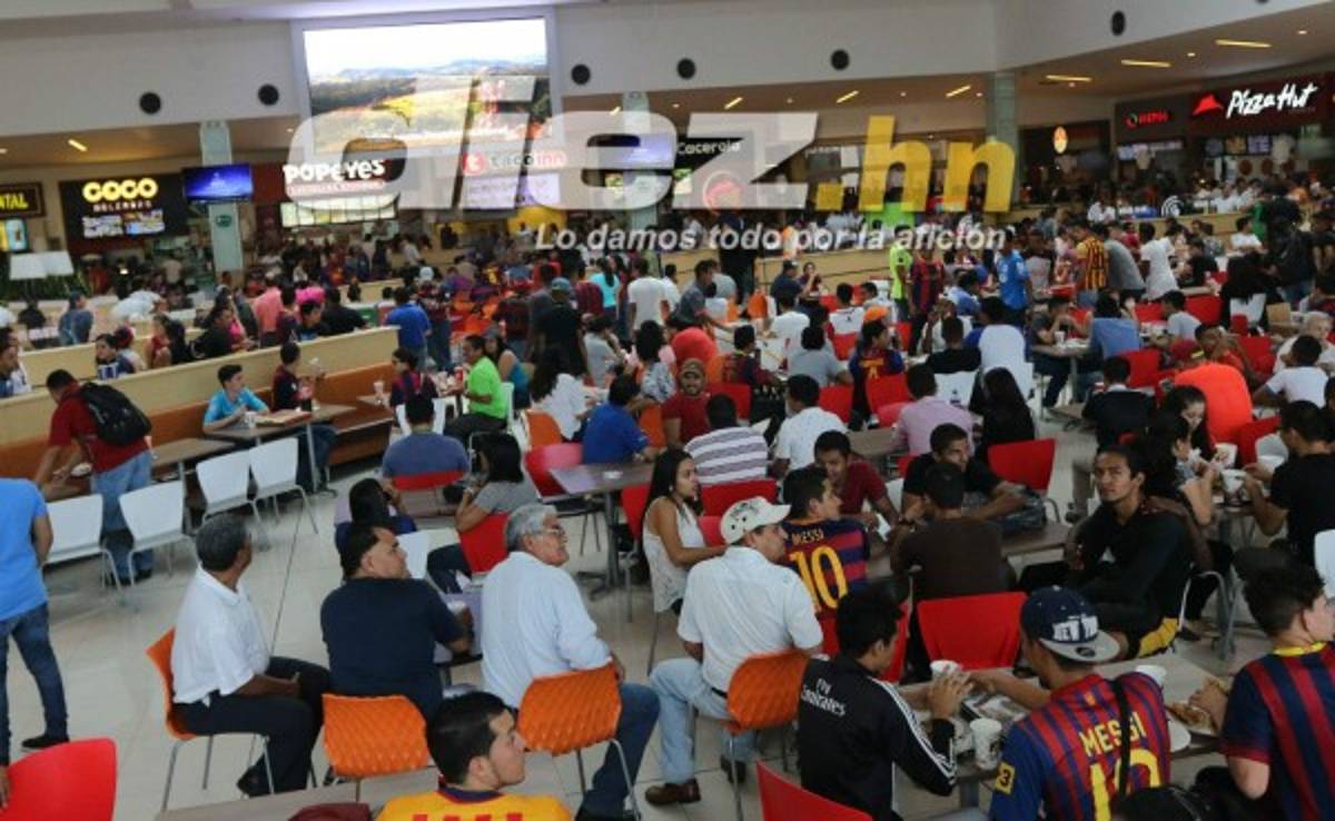 Honduras vivió a lo grande el clásico Barcelona vs Real Madrid