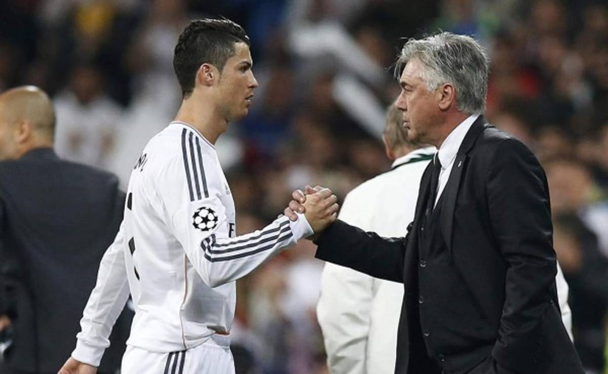 Ancelotti justifica el 'gesto de robar' que hizo Cristiano Ronaldo