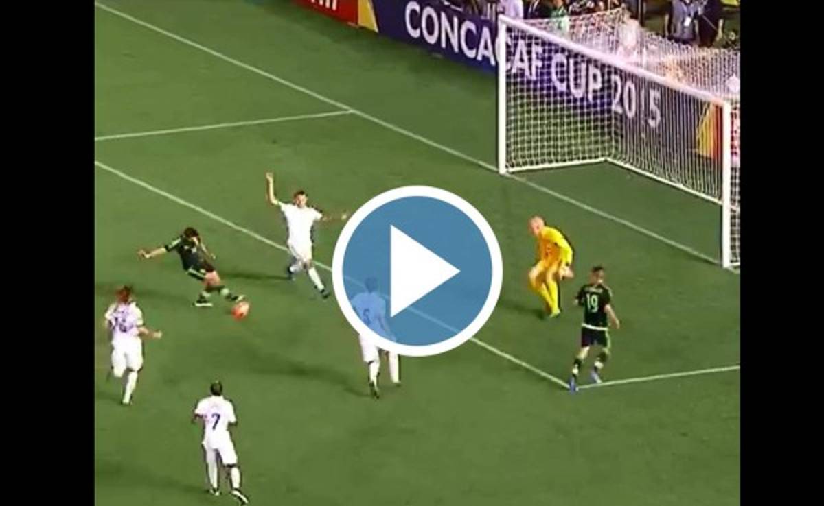 VIDEO: Así fue el gol del Chicharito Hernández ante Estados Unidos