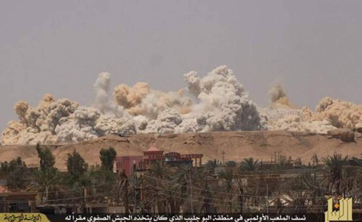 El Estado Islámico hace explotar el estadio olímpico de Ramadi, Irak