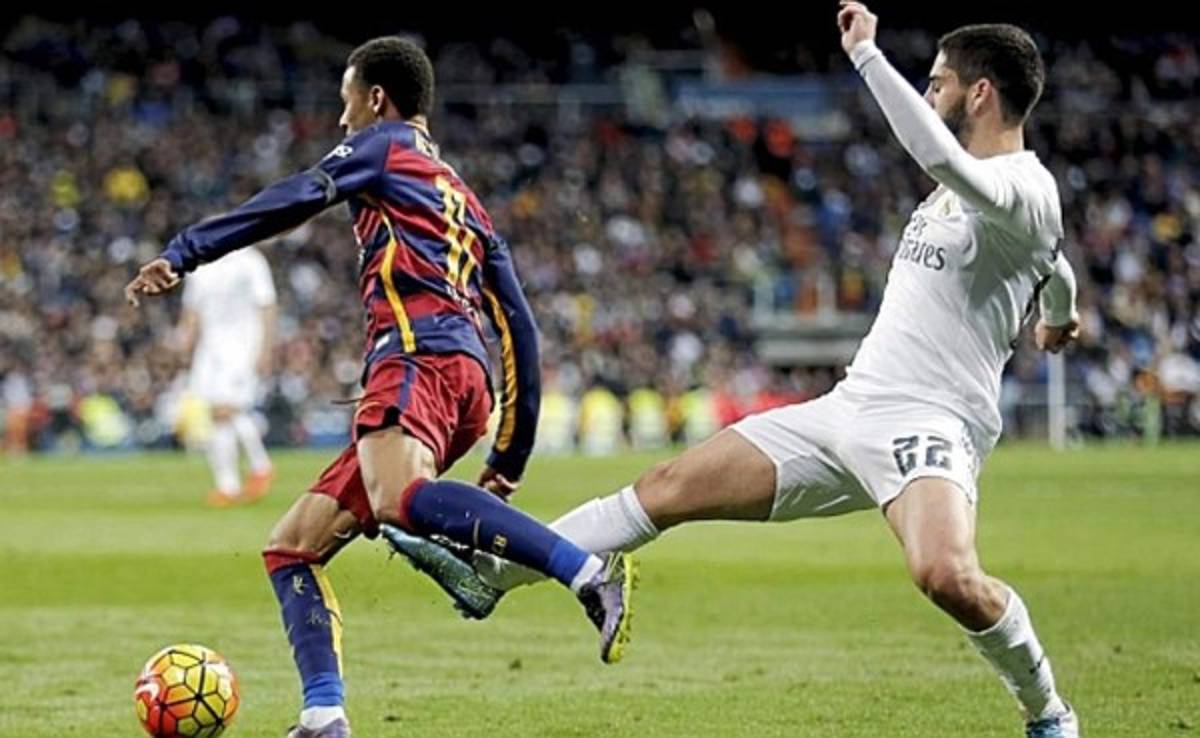 El madridista Isco, suspendido dos partidos por una patada a Neymar