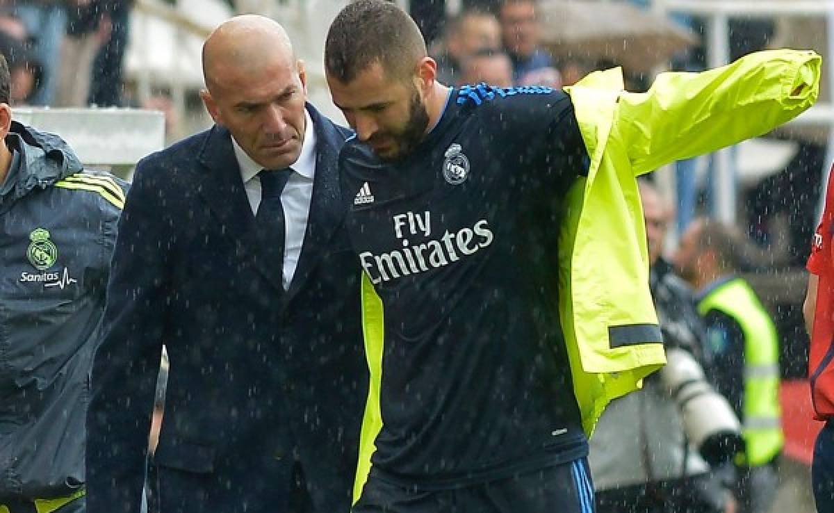 Benzema sufre una lesión en bíceps femoral que preocupa al Real Madrid