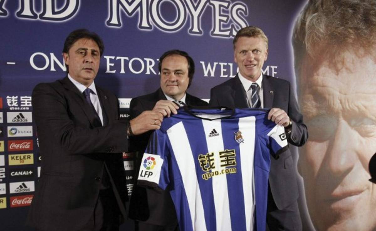David Moyes fue presentado como técnico de Real Sociedad