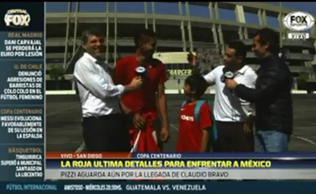 VIDEO: Hondureño sorprende a los de Fox Sport Chile previo a la Copa América