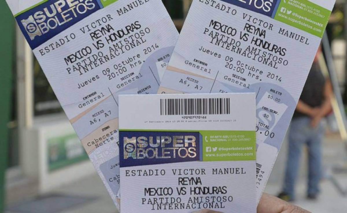 Se agotaran boletos para el juego México-Honduras en Chiapas