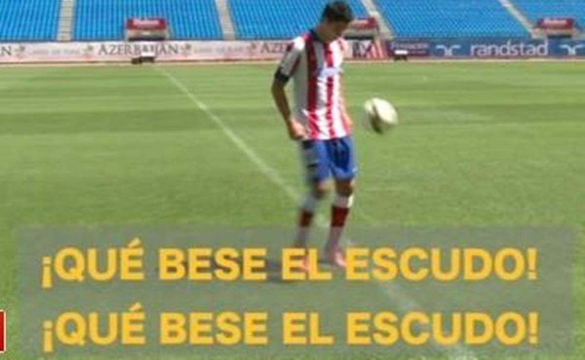 VIDEO: Mexicano Raúl Jiménez no besó el escudo del Atlético de Madrid